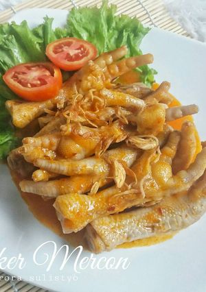 Foto resep Ceker Mercon