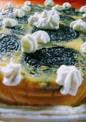 Una foto de Chocotorta de galletitas Oreo