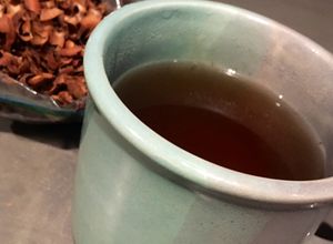 Una foto de Infusión de cascarilla de cacao