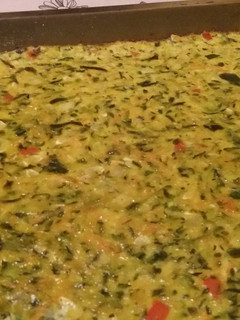 Una foto de Soufflé de zapallito y zanahoria