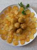 Albóndigas en salsa de cebolla