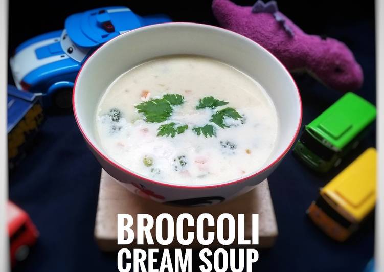 Resep Broccoli Cream Soup Anti Gagal