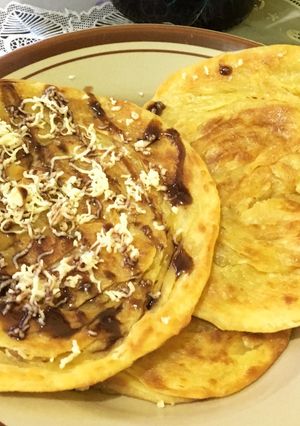 Foto resep Roti maryam/roti cane berserat anti bantat