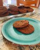 Double chocolate chip cookies - τα μπισκότα της δασκάλας μας