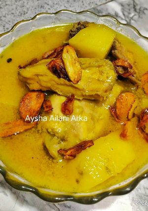 Foto resep Opor Ayam Kentang Ala Me