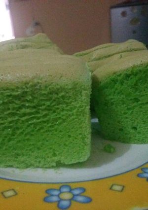Foto resep Ogura pandan cake