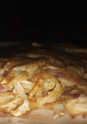 A picture of Cabbage Omelette.