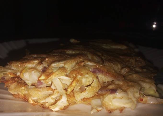 Cabbage Omelette