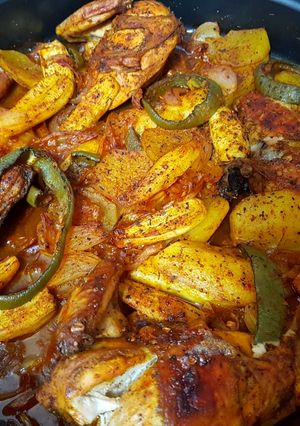 صورة لوصفة صینیه دجاج بالخضروات
