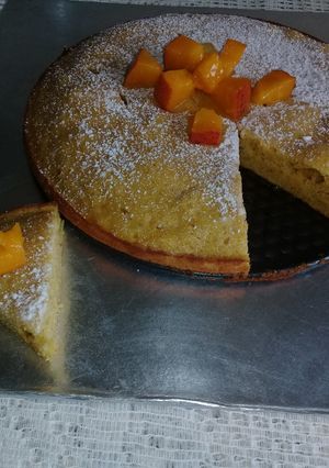A picture of Mango Cake.