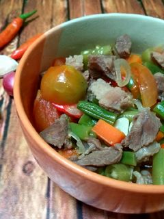 Foto resep Asem-asem Buncis Daging
