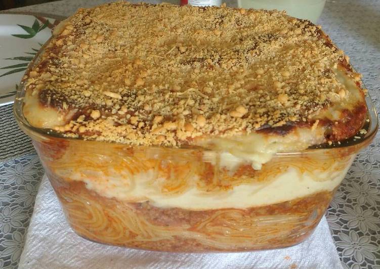 # Macarrão de camadas - Gozhowgos