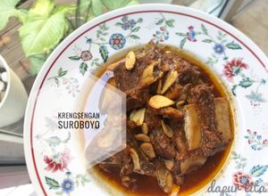 Foto resep Krengsengan suroboyo iga sapi dan daging tetelan