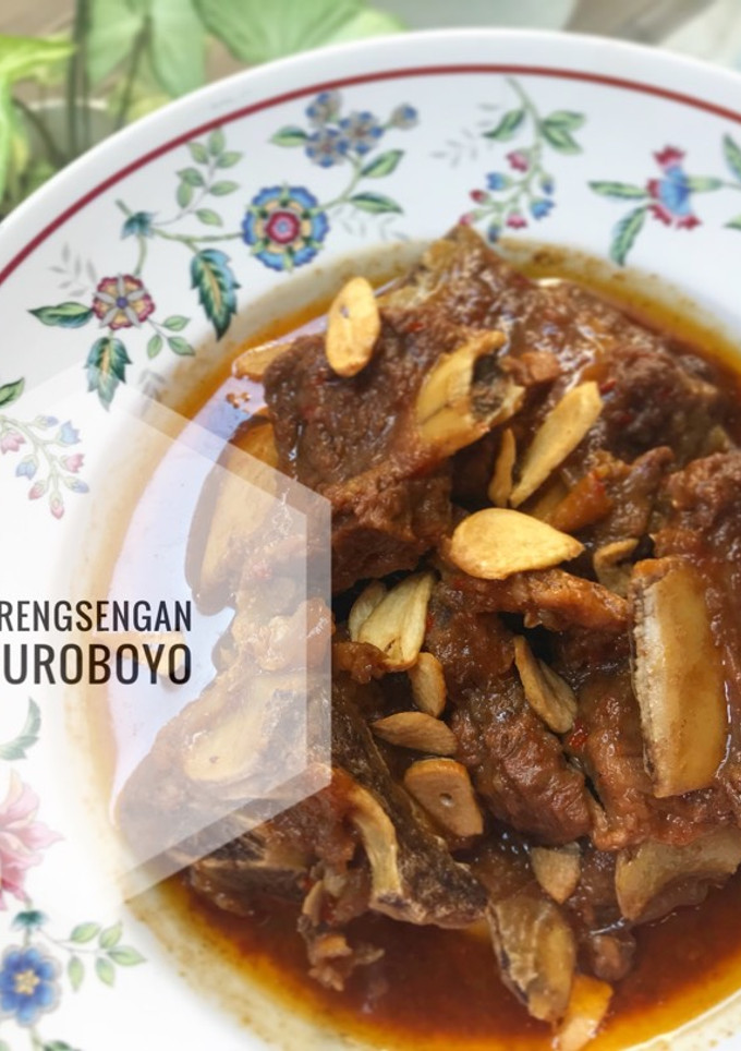 Foto resep Krengsengan suroboyo iga sapi dan daging tetelan