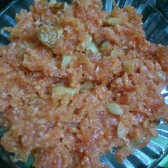 Gajar ka halwa A picture of Gajar ka halwa.