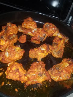 A picture of Marinated chicken.