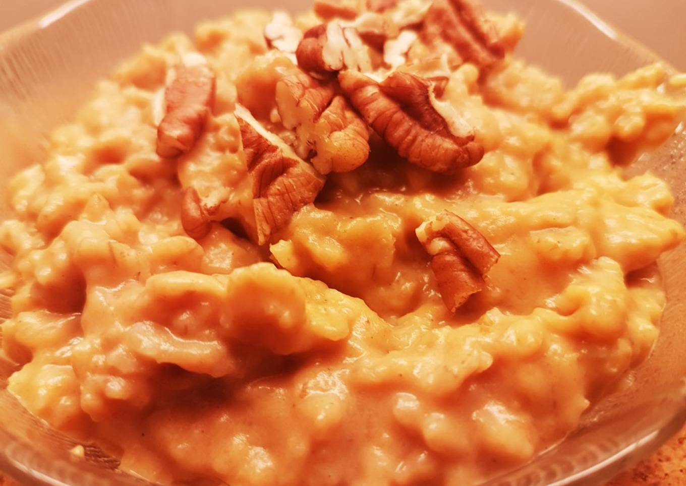 Avena con Calabaza (Porridge) al Microondas