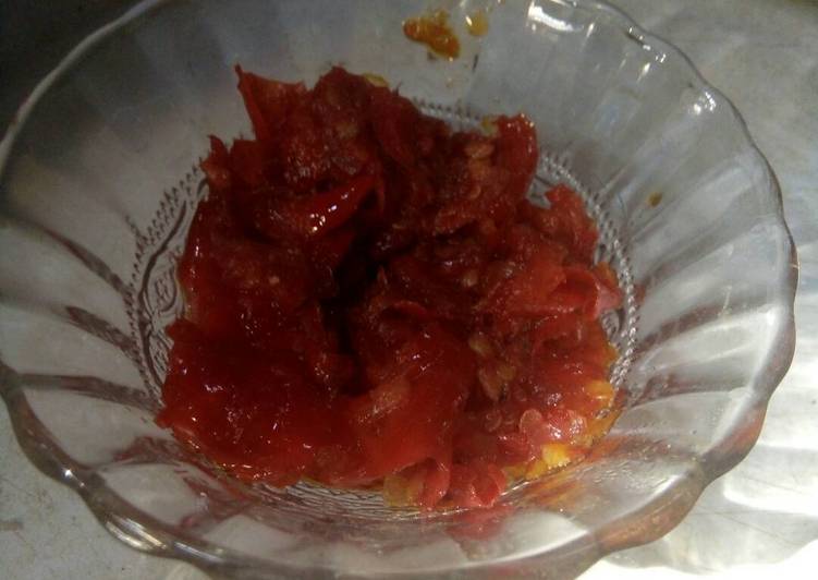 Easiest Way to Make Perfect Sambal Merah Padang
