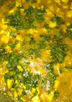 A picture of Masala Paneer.