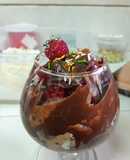 Ice cream and Berry Parfait