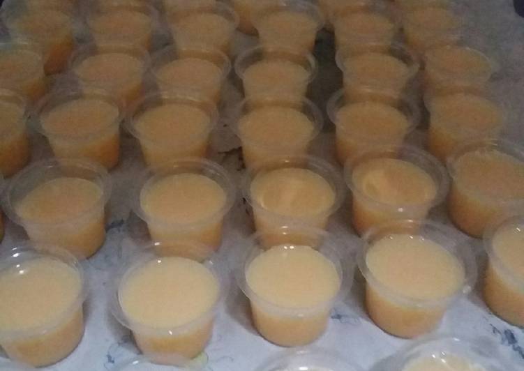 Puding mangga