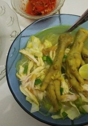 Foto resep Soto Ceker Kuah Kuning