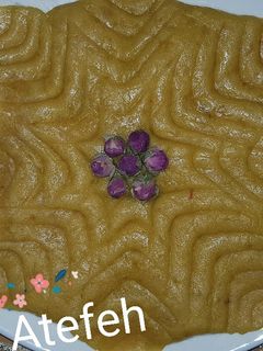 عکسی از دستور حلوای شیر