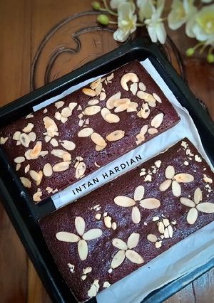 Foto resep Brownis Oatmeal (less sugar) #MauBelajarMoto