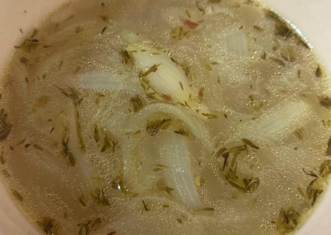 Sopa de cebolla