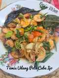 Tumis Udang Pete Cabe Ijo