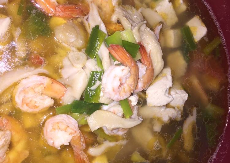 Tahu Jamur Udang /Udang kuah 🦐😁