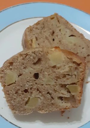Una foto de Budín light de manzana 🍎