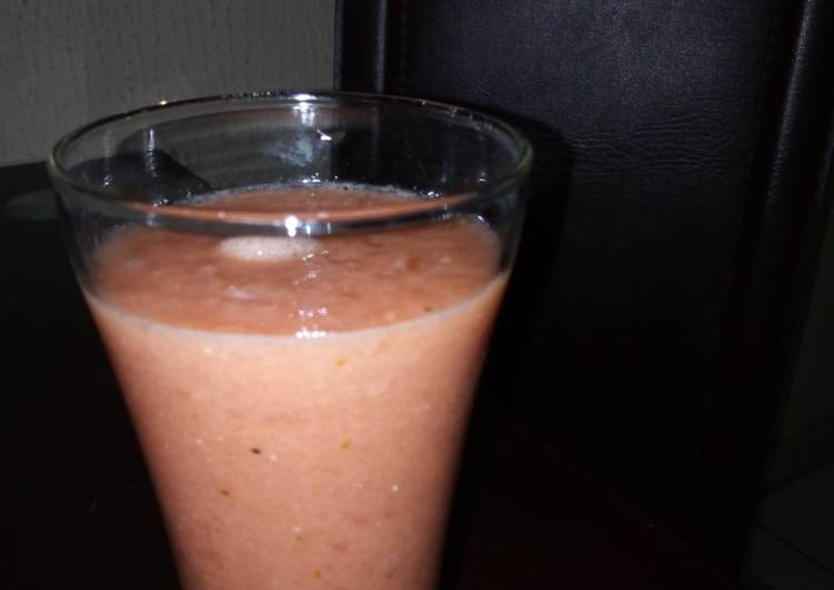 A Glass of smoothie