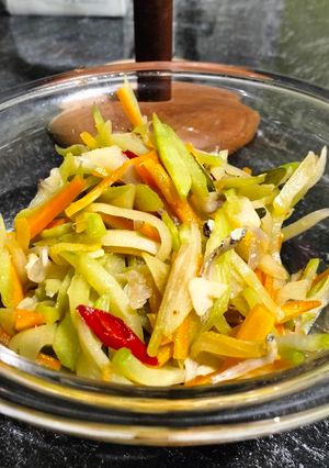 Foto resep Tumis labu Siam+wortel