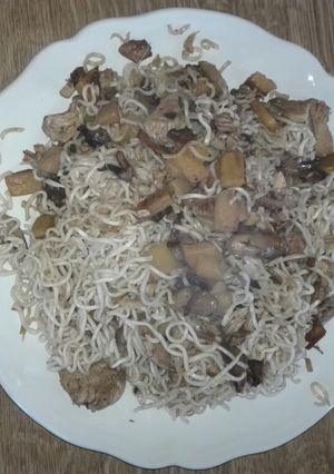 Φωτογραφία της συνταγής Noodles με λωτόμηλο