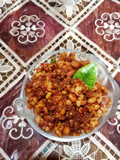 Foto resep Kering tempe teri medan kacang tanah renyah tahan lama