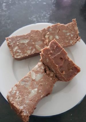 Une photo de Turinois, gâteau châtaignes chocolat