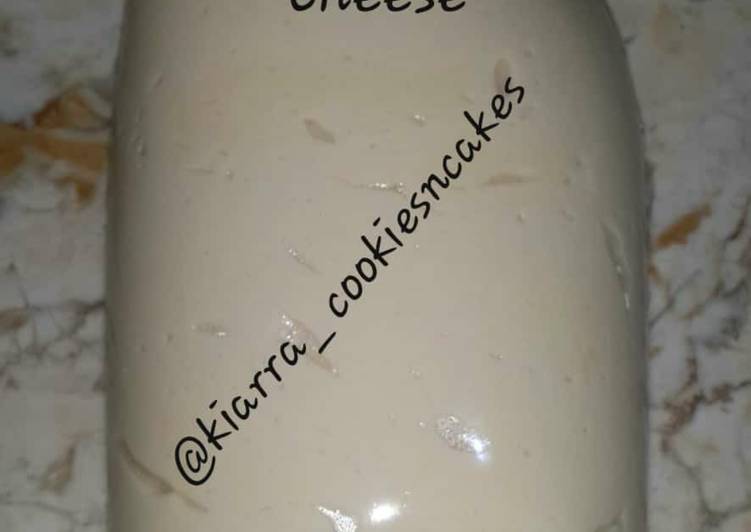 (17) Home Made Cream Cheese (3 bahan)