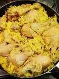 ข้าวมันไก่อบขมิ้น