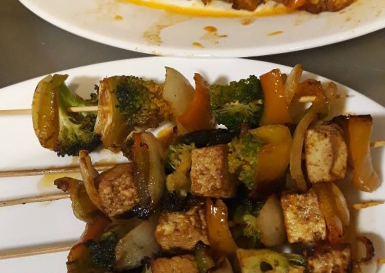 Pinchitos con y sin carne