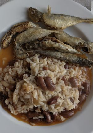 Foto de Arroz de Feijão com Joaquinzinhos