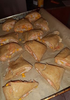 Töltött háromszög (update) recept fotója
