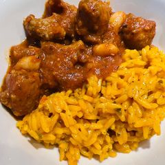 A picture of Italian Sausage Chili 🌶.
