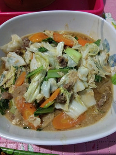 Foto resep Capcay kuah Daging sapi