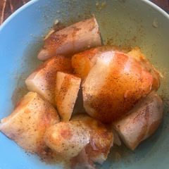A picture of Potato boil.