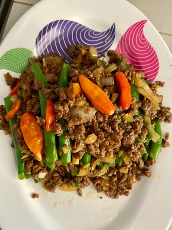 Langkah Gampang Menyiapkan Resep  Tumis buncis daging sapi yang Bikin Ngiler, Menggugah Selera