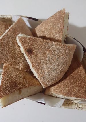 Une photo de Pain traditionnel a base de semouline 🍞