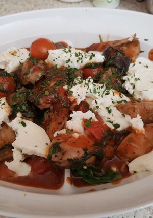 A picture of My Chicken Aubergine & Tomatoes.
