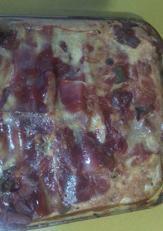 Una foto de Lasaña mixta