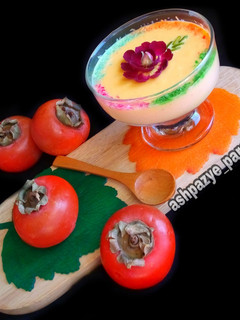 عکسی از دستور فرنی خرمالو 🌸